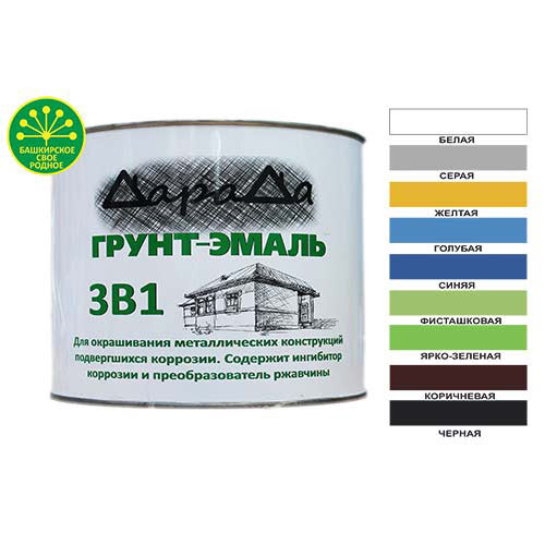 грунт эмаль дарада