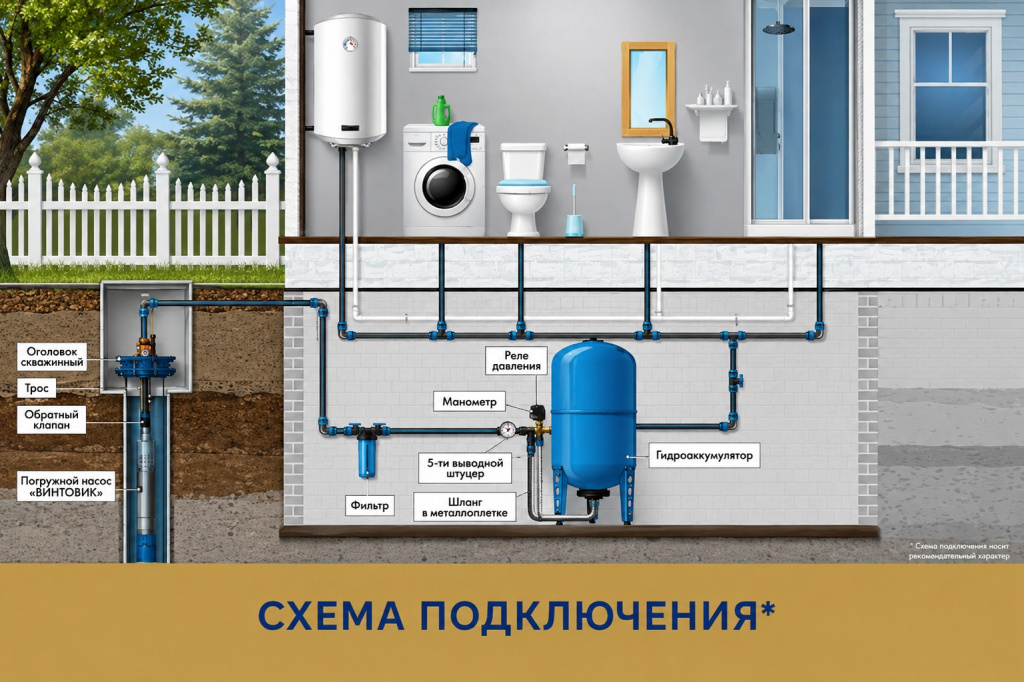 Водоснабжение загородного дома. Советы хозяину. Водоснабжение загородного дома. Советы хозяину.