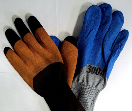 Перчатки вспененные полный облив №194124