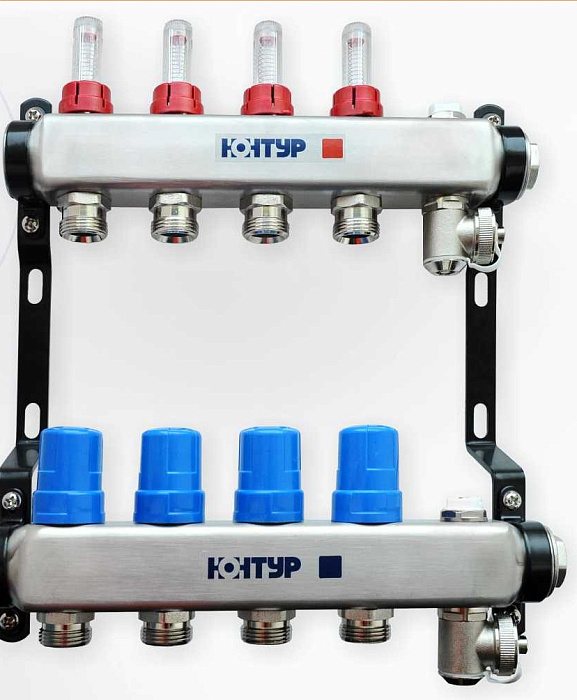 Коллектор 1F-3/4*8 (Контур)