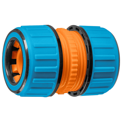 Муфта GRINDA Premium, пластмассовая с TPR, 3-4, шланг-шланг (8-426443)