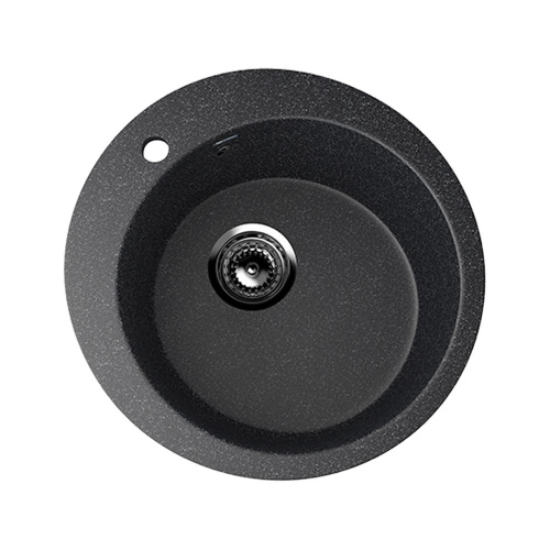 Мойка Ulgran U-405-310 + сливная арматура с гофротрубой, серый