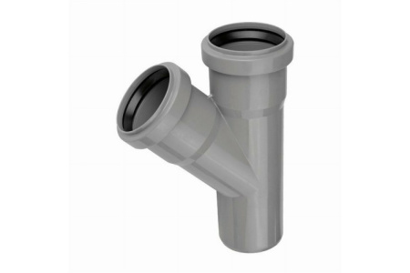 тройник пп косой