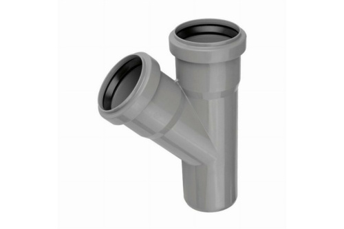 тройник пп косой