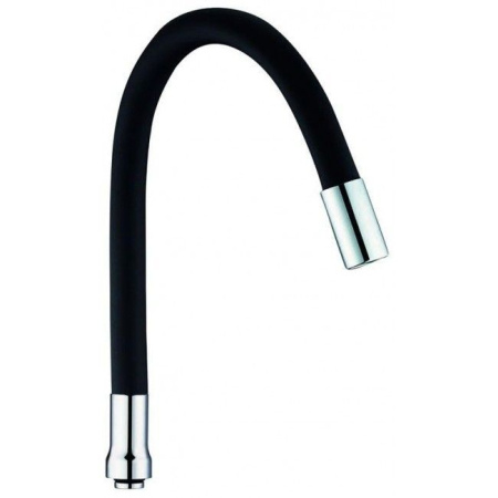 HB7180-7 Силиконовый гибкий излив (черный)