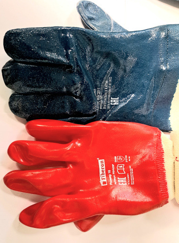 Перчатки нитриловые манжет крага №174133